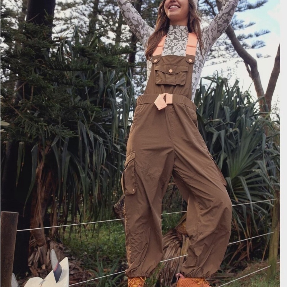 Free People Blue Morning Meadow Onesie - Picture 9 of 13